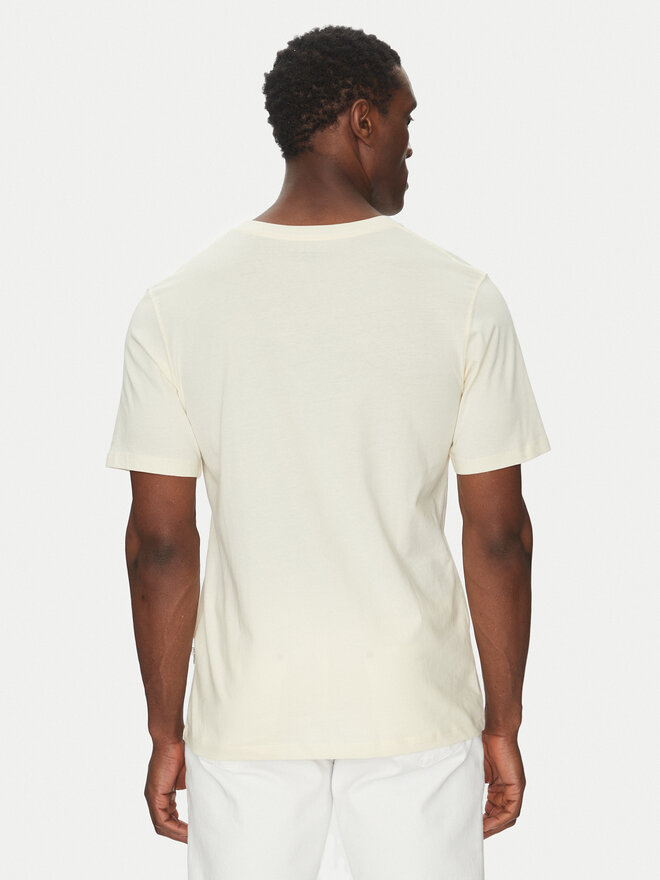 Jack&Jones Jack&Jones Marškinėliai Varenna 12273163 Écru Regular Fit