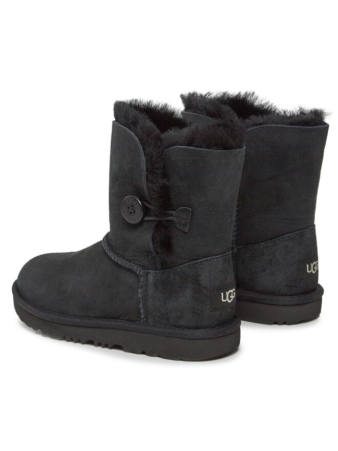 Ugg Снігоходи Ugg K Bailey Button II 1017400K Чорний