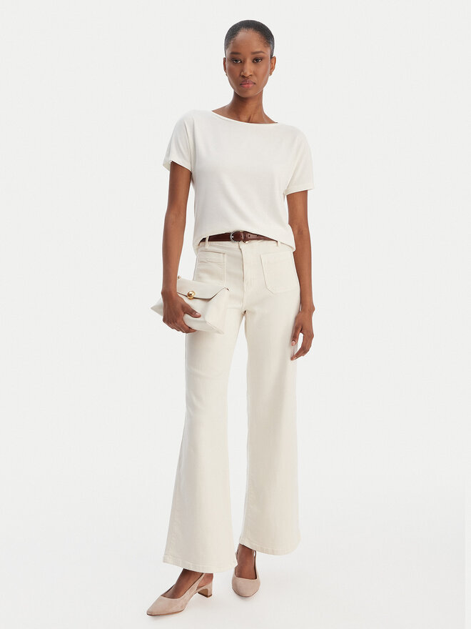 Marella Marella T-Shirt Emme by Marella Fervida 2615971021 Creme Regular Fit