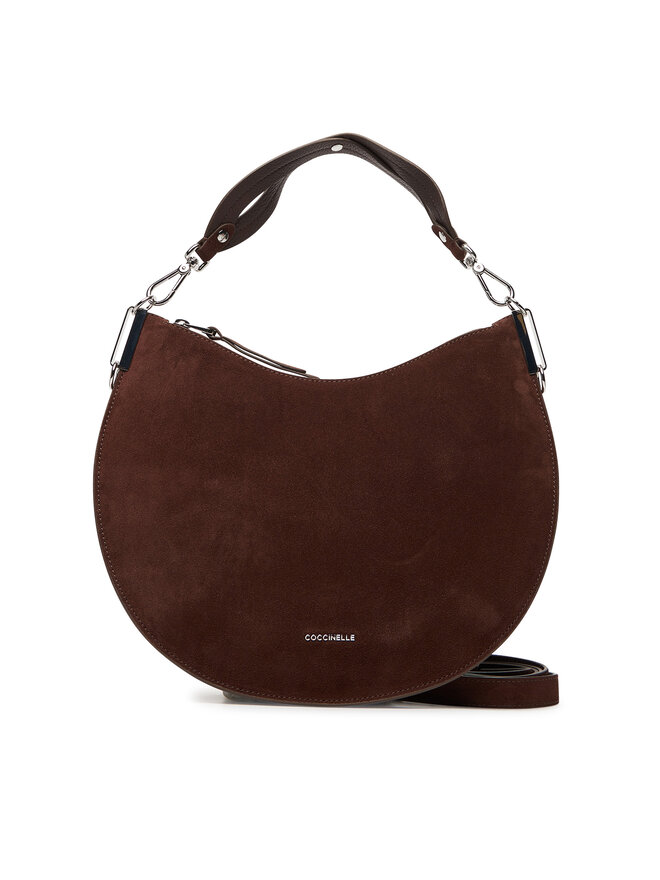 Coccinelle Ročna torba Coccinelle QKG Coccinellesunup Suede E1 QKG 13 02 01 Rjava