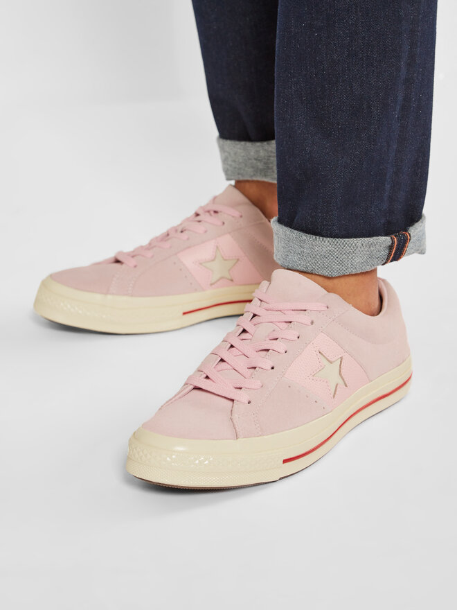 Converse Sneakers aus Stoff Converse One Star Ox 163194C Rosa
