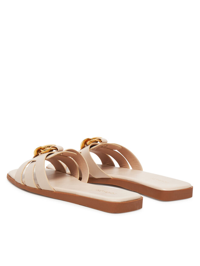 DeeZee Pantoletten DeeZee E2031-11 Beige