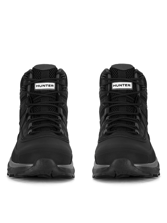 Hunter Зимни обувки Hunter EVERGREEN GEO SNOW HIKER WP Сив