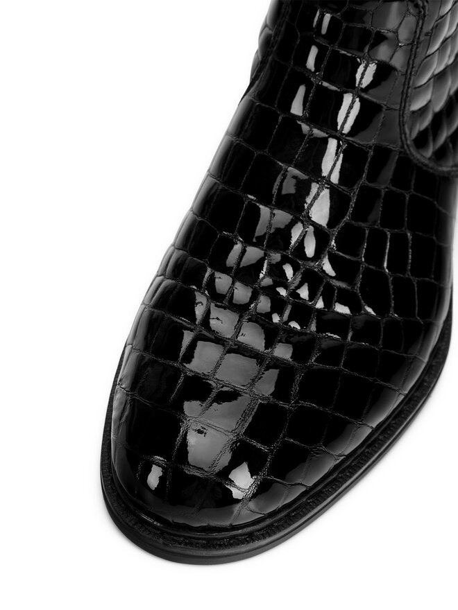 Rieker Μποτάκια με λάστιχο Rieker 73494-00 Μαύρο