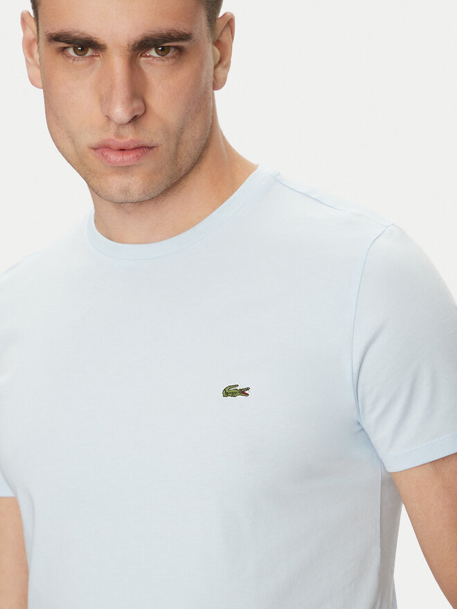 Lacoste Lacoste T-Shirt TH6709 Himmelblau Regular Fit