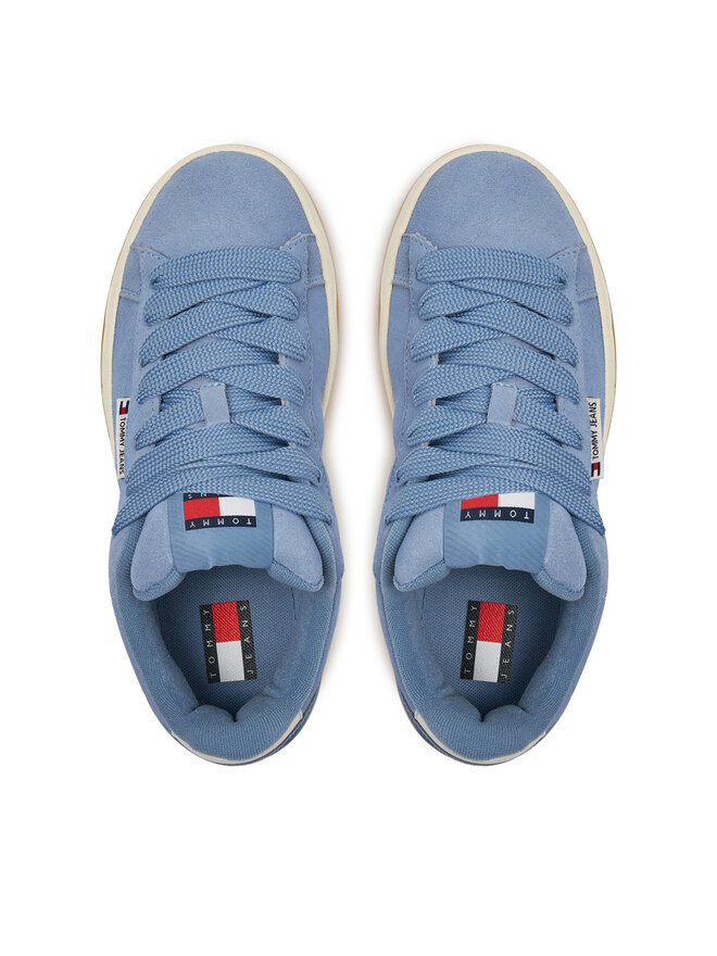 Tommy Jeans Snīkeri Tommy Jeans Tjw Skate Sneaker EN0EN02677 Zils