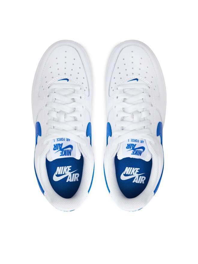 Nike air force 1 blue and yellow new arrivals