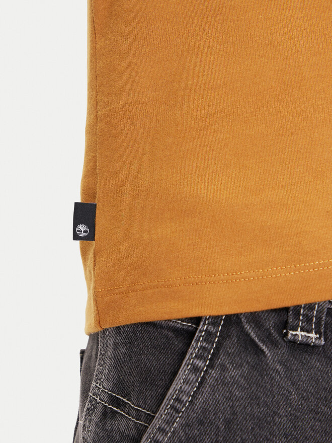 Timberland Timberland Marškinėliai TB0A5UPQ Smėlio Regular Fit
