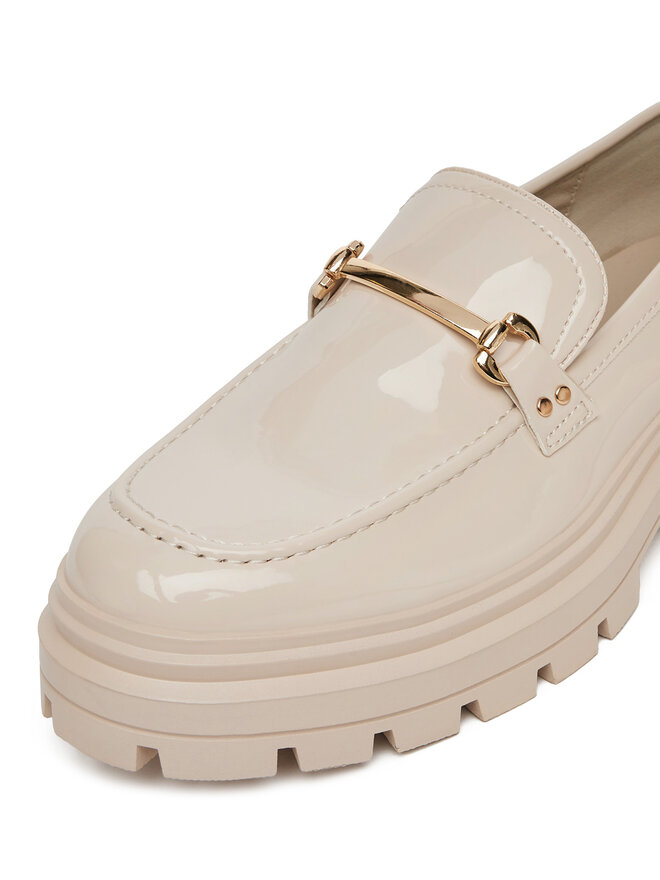 DeeZee Loafersy DeeZee 58682-9 Beżowy