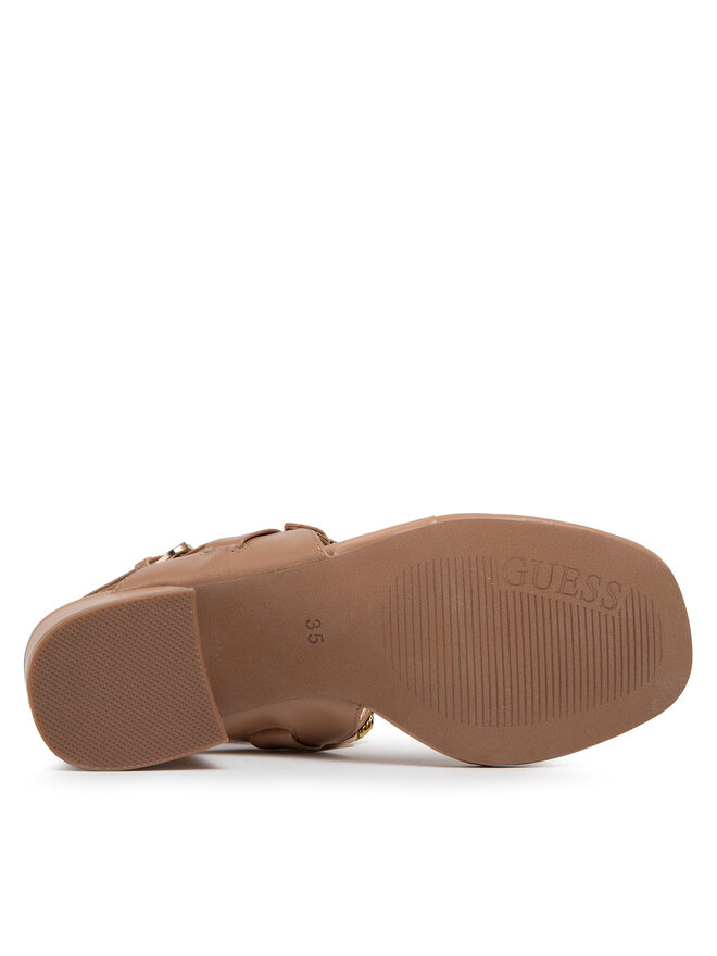 Guess Босоніжки Guess Sandra FL6SND LEA03 Бежевий
