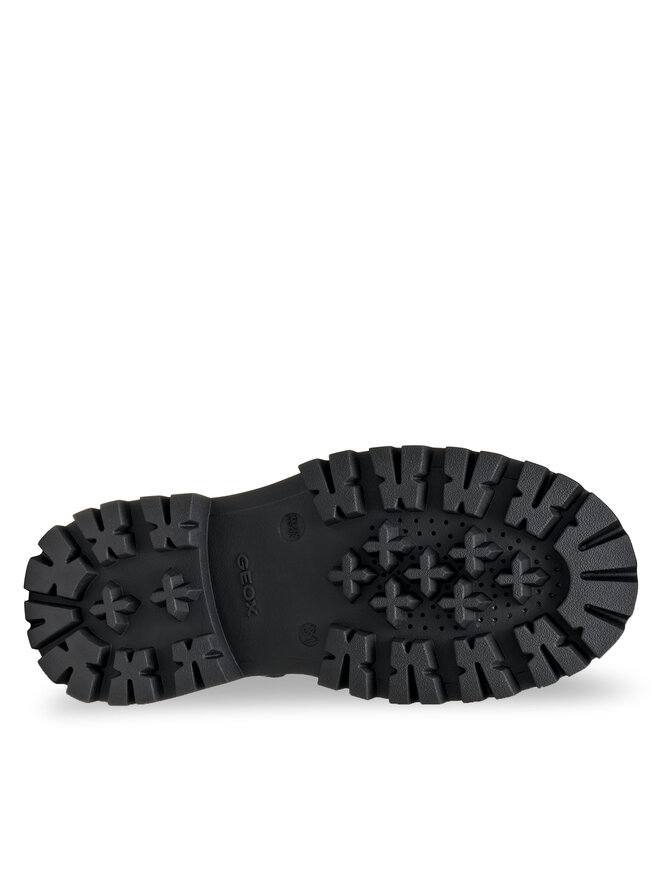 Geox Botine Geox J Maquinnens J56M6C 000CN C9999 D Negru