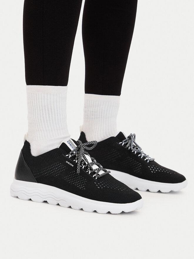 Geox Sneakers Geox D Spherica A D15NUA 0006K C9999 Schwarz