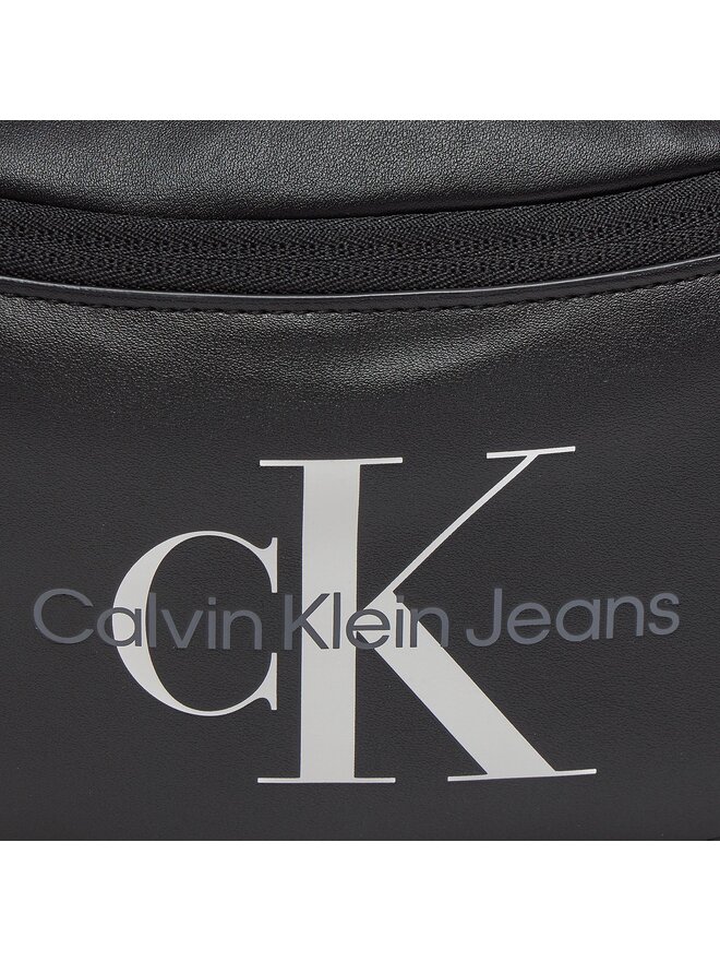 Calvin Klein Jeans Ledvinka Calvin Klein Jeans Monogram Soft Waistbag38 K50K511505 Černá