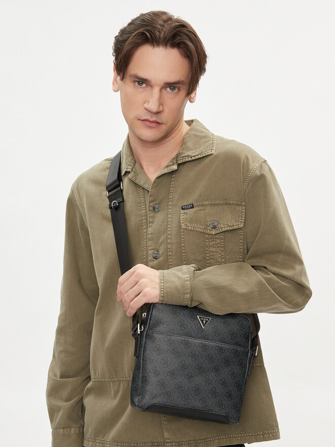 Guess Válltáska Guess Torino HMTOLO P4258 Fekete