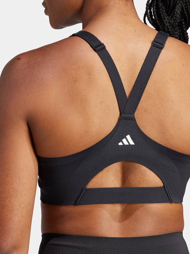 adidas adidas Špotni nedrček TLRD Impact Luxe IL2911 Črna