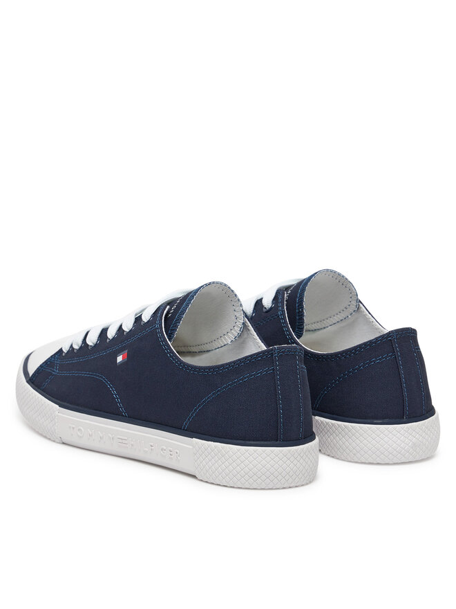 Tommy Hilfiger Trampki Tommy Hilfiger T3X9-33846-0890800 Granatowy