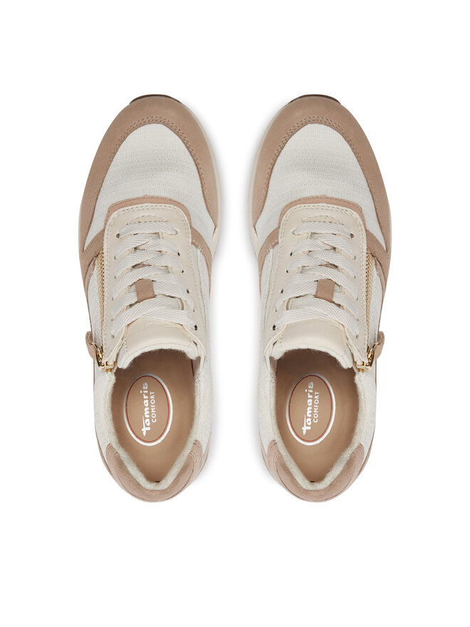 Tamaris Sneakersy Tamaris 8-83718-42 Béžová