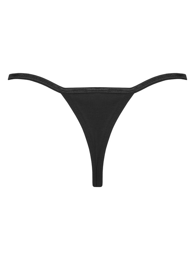 KARL LAGERFELD KARL LAGERFELD Stringtanga B1W47048 Schwarz