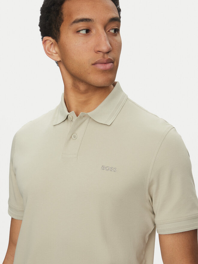 BOSS BOSS Poloshirt Pe_Interlock 50520109 Beige Regular Fit