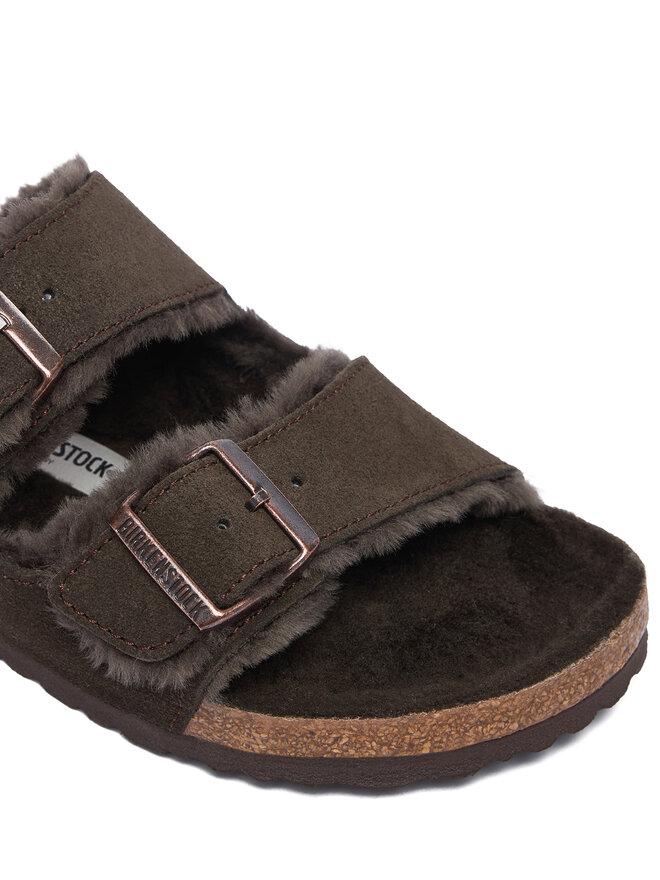 Birkenstock Шльопанці Birkenstock Arizona Shearling 1020528 Коричневий
