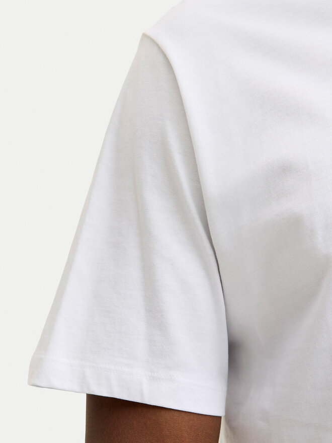 Jack & Jones Jack & Jones T-Shirt Holiday Cartoon 12287550 Weiß Relaxed Fit