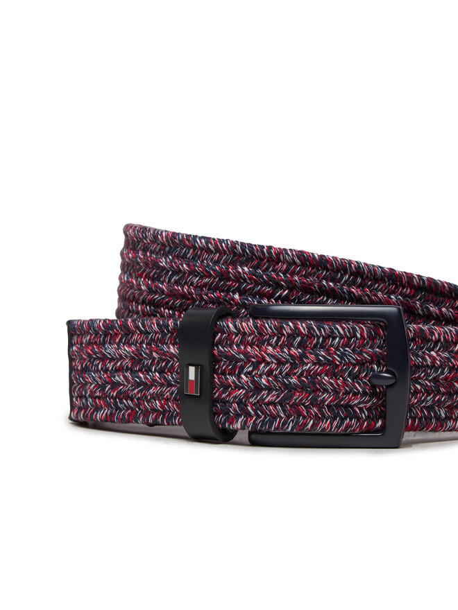 Tommy Hilfiger Ζώνη Ανδρική Tommy Hilfiger Denton Elastic AM0AM12548 Σκούρο μπλε