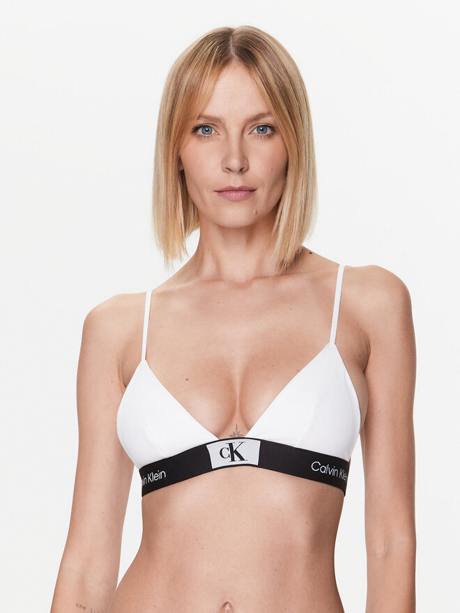 Calvin Klein Underwear Calvin Klein Underwear Σουτιέν Bralette Unlined 000QF7217E Λευκό