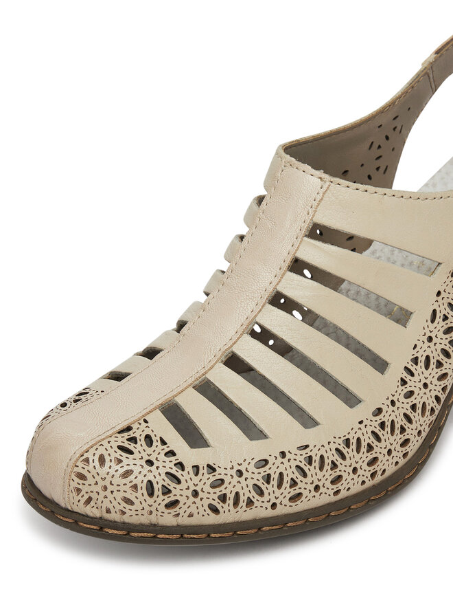 Rieker Halbschuhe Rieker 40959-60 Grau