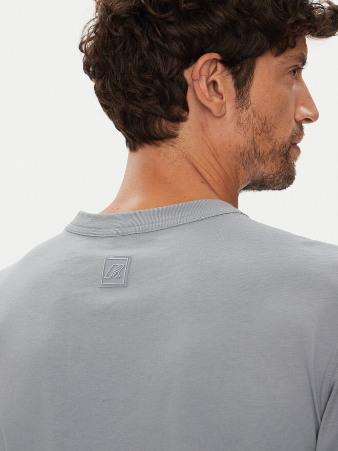 K-Way K-Way T-Shirt K2135HW Grau Regular Fit