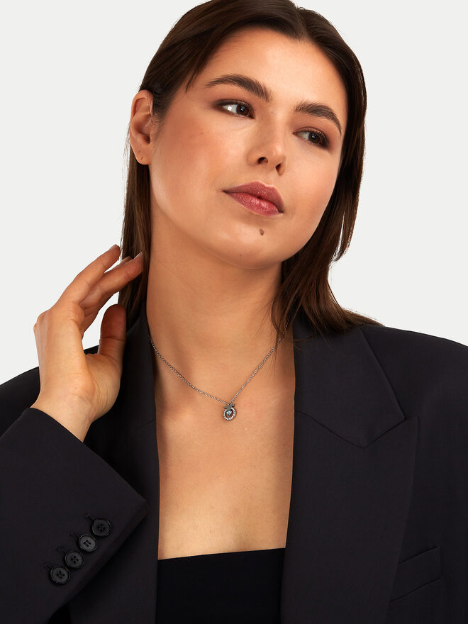 Trussardi Naszyjnik Trussardi TJAXC55 Srebrny