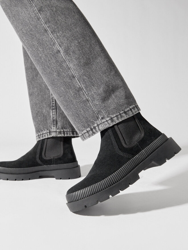 Gant Klassische Stiefeletten Gant St Broomly Chelsea Boot 27553337 Schwarz