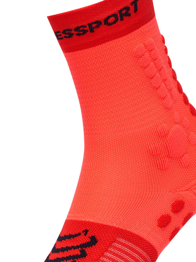 Compressport Дълги чорапи unisex Compressport Pro Racing Socks v4.0 Trail XU00048B Червен