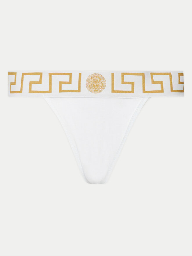 Versace Versace Στρίνγκ AUD01042 1A10011 Λευκό