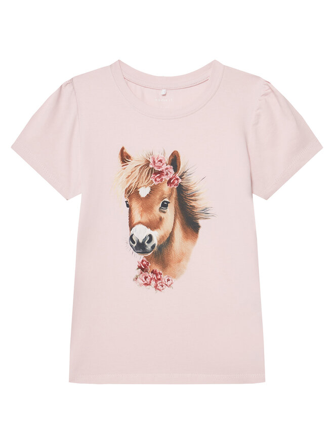 NAME IT NAME IT Marškinėliai Hani 13243178 Rožinė Standard Fit