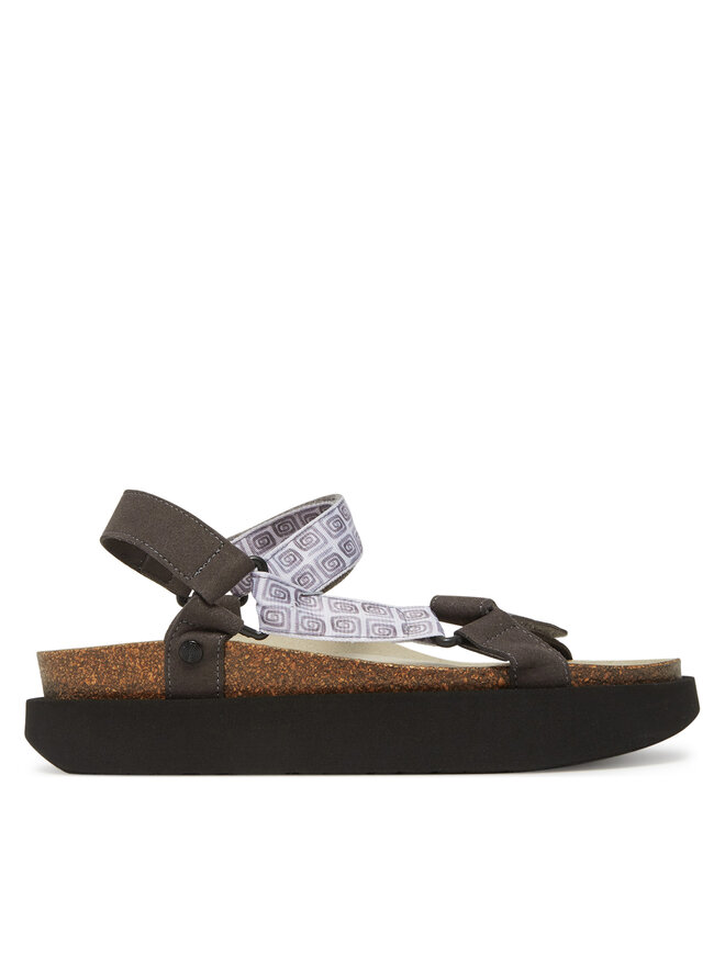 Genuins Szandál Genuins Rigoni Vegan Spiral G106354 Fekete