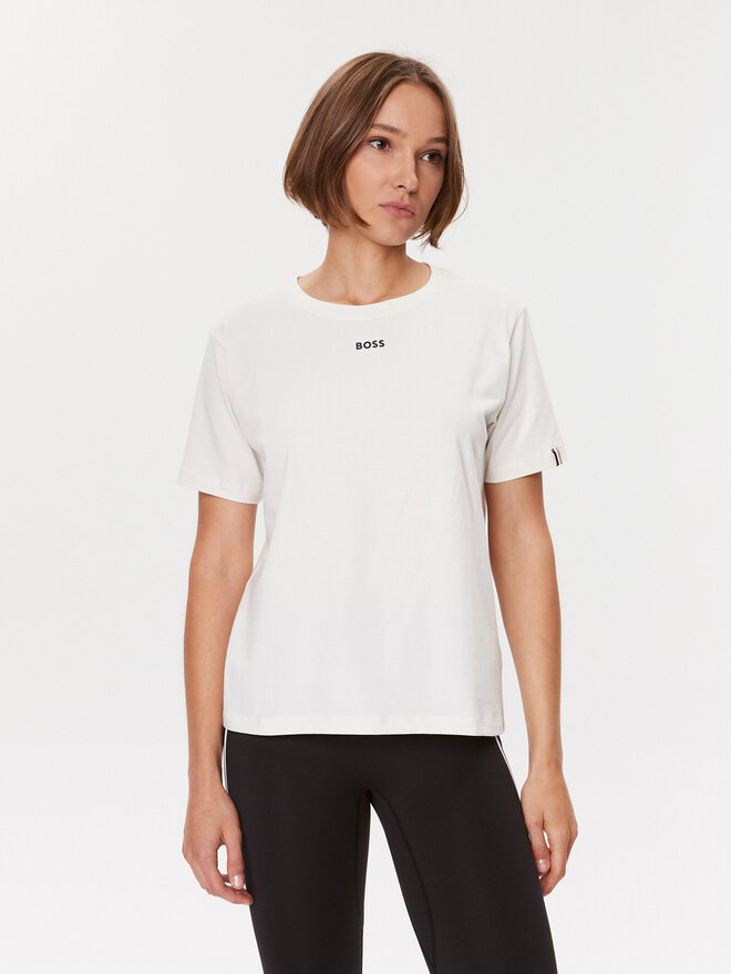 BOSS BOSS Camiseta de pijama 50500326 Blanco Regular Fit