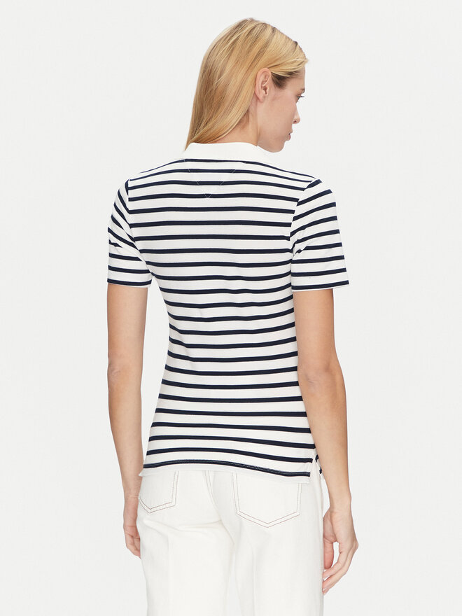 Tommy Hilfiger Tommy Hilfiger Pólóing 1985 WW0WW43225 Sötétkék Slim Fit