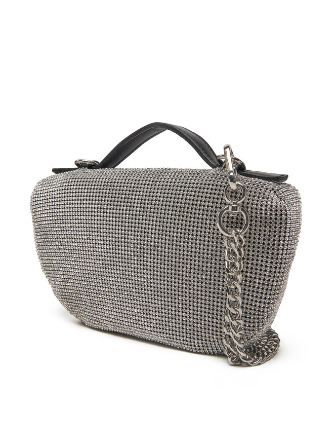 Steve Madden Ročna torba Steve Madden Bkeli SM13001579 Srebrna