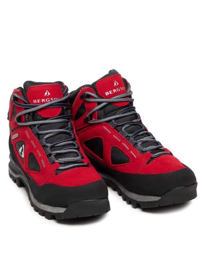 Bergson Trekkingi Bergson Kakka Mid Stx Czerwony