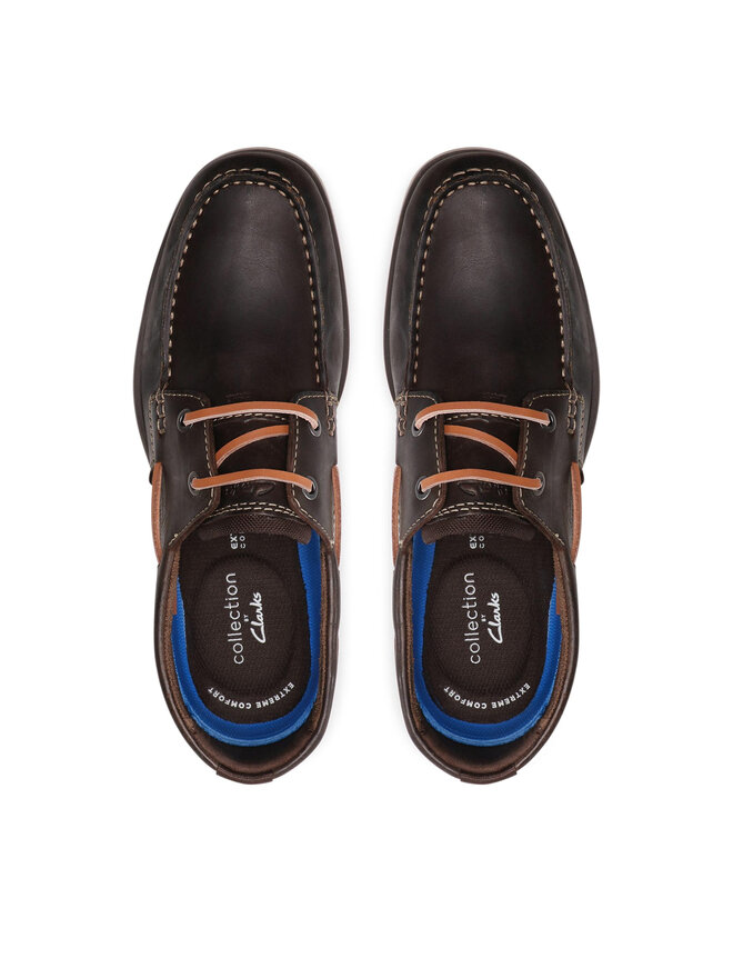 Мокасини Clarks Noonan Lace 261602197 Коричневий | evzuttya.com.ua