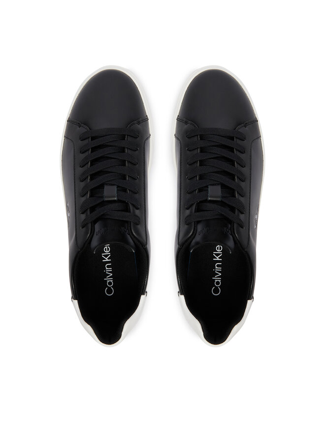 Calvin Klein Sneakers Calvin Klein Low Pro Cups Lth Ml HW0HW03146 Schwarz
