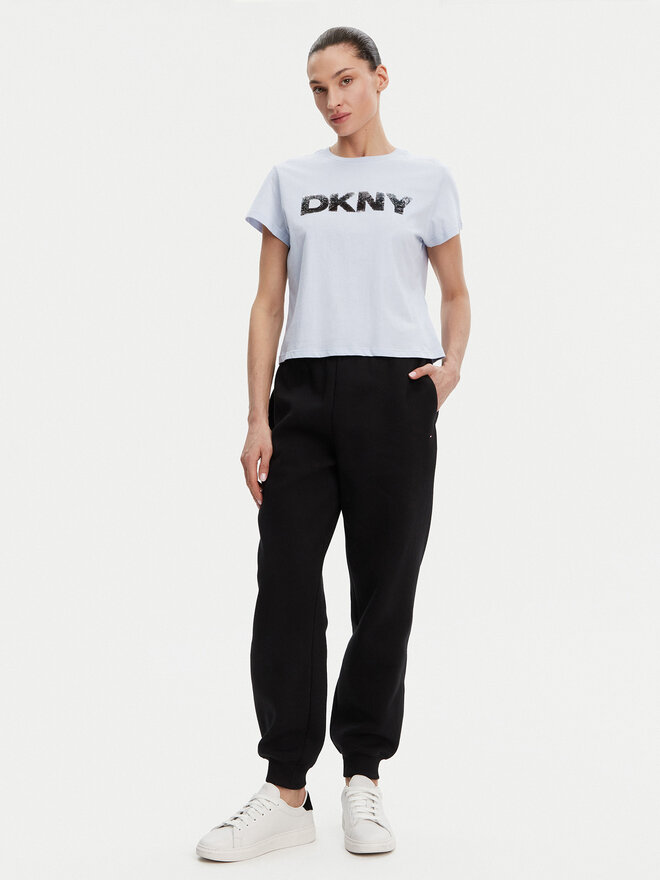 DKNY Sport DKNY Sport Camiseta DP4T1035 Celeste Regular Fit