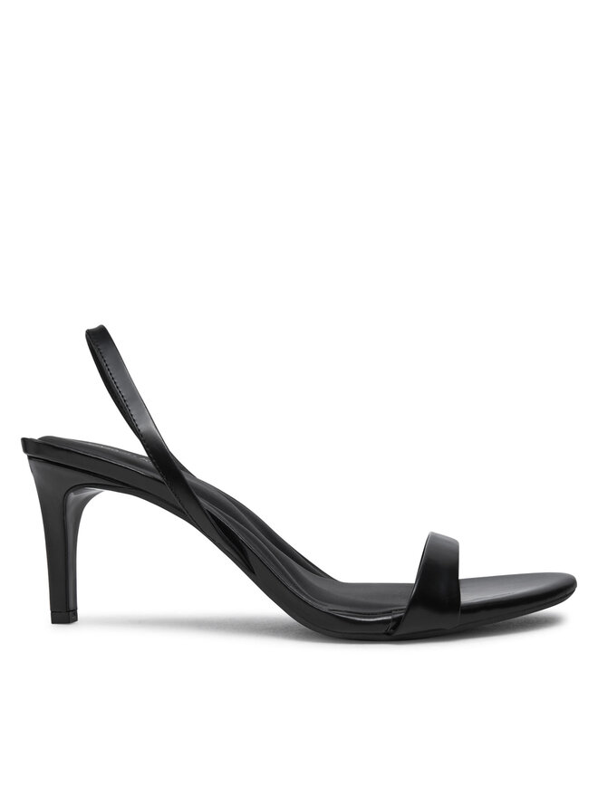 Calvin Klein Σανδάλια Calvin Klein Heel D'Orsay Sandal 70 - Brush L HW0HW02265 Μαύρο