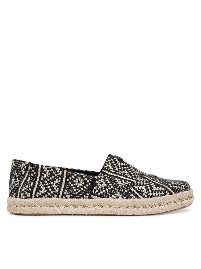 Toms Espadrillas Toms Alpargata Rope 2.0 10021886 Nero