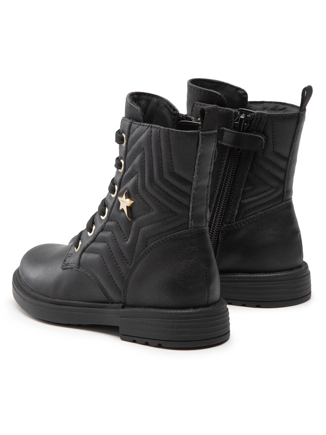 Geox Stiefeletten Geox J Eclair G. N J269QN 000BC C9999 S Schwarz