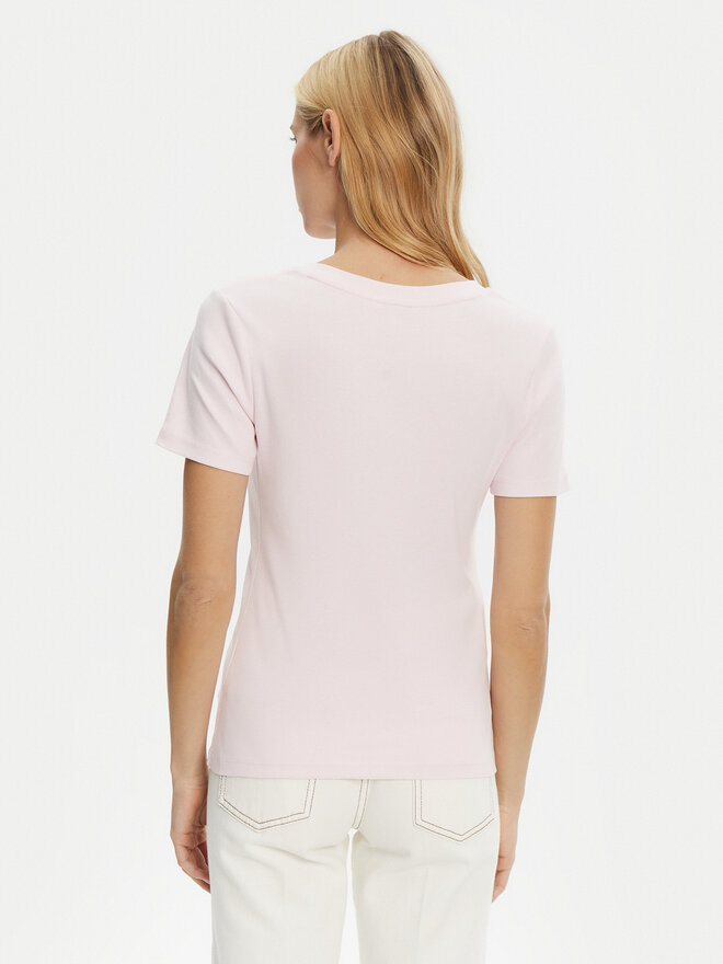 Tommy Hilfiger Tommy Hilfiger Camiseta New Cody WW0WW40584 Rosa Slim Fit