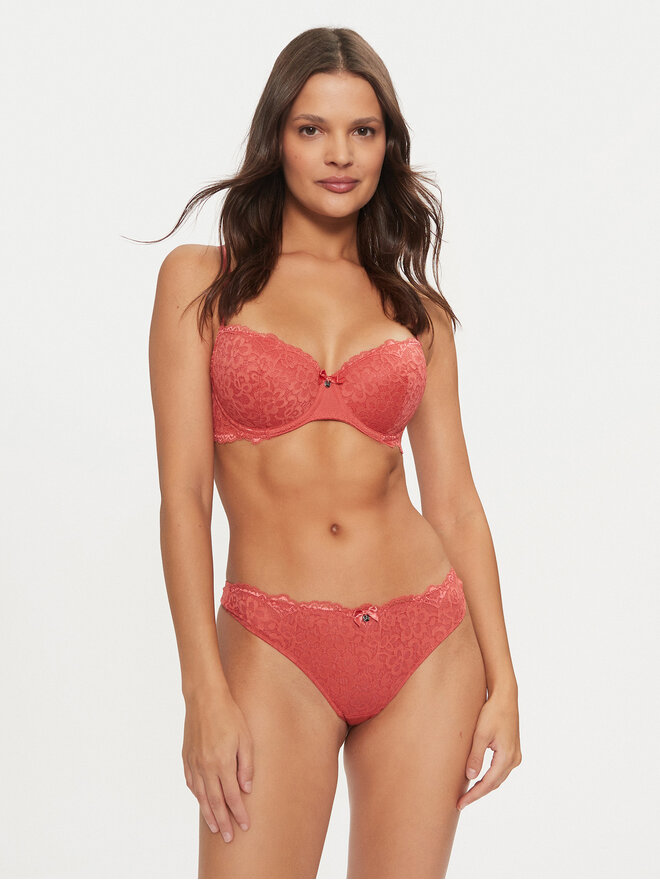 Hunkemöller Hunkemöller Stringtanga Marine 206318 Rot