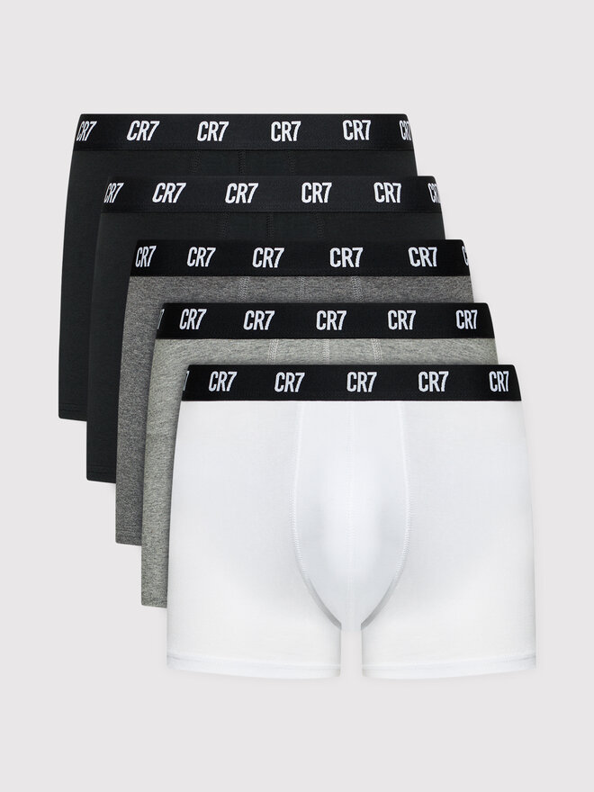 Cristiano Ronaldo CR7 Cristiano Ronaldo CR7 5er-Set Boxershorts Basic Trunk 5-Pack 8106-49-2400 Grau