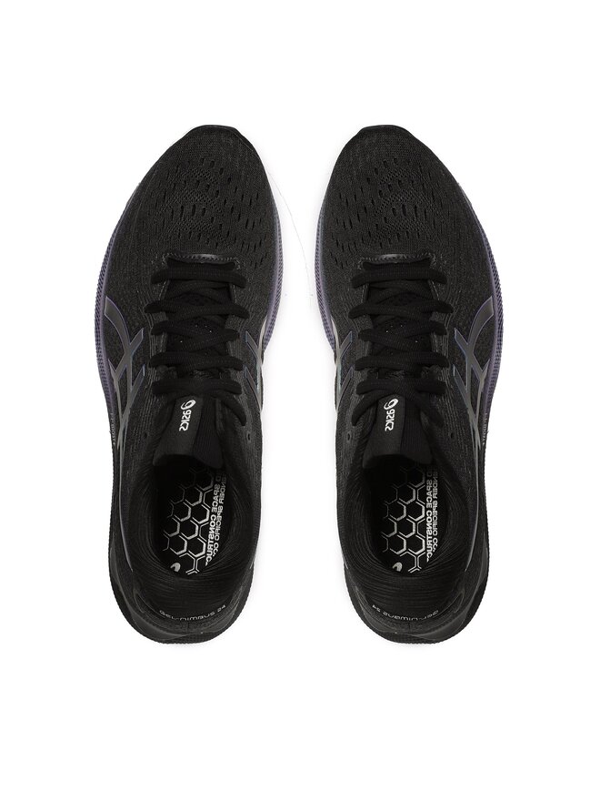 Asics Pantofi pentru alergare Asics Gel-Nimbus 24 Platinum 1011B479 Negru