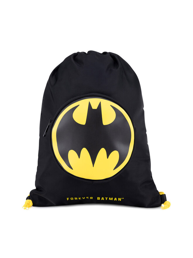 Batman Σακίδιο πλάτης πουγκί Batman ACCCS-AW24-233WBBAT Μαύρο